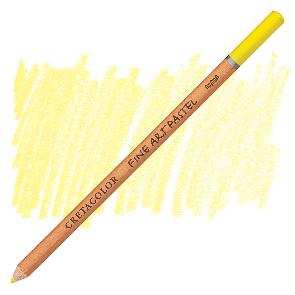 Cretacolor Fine Art Pastel Pencil - Cadmium Yellow pencil and swatch
