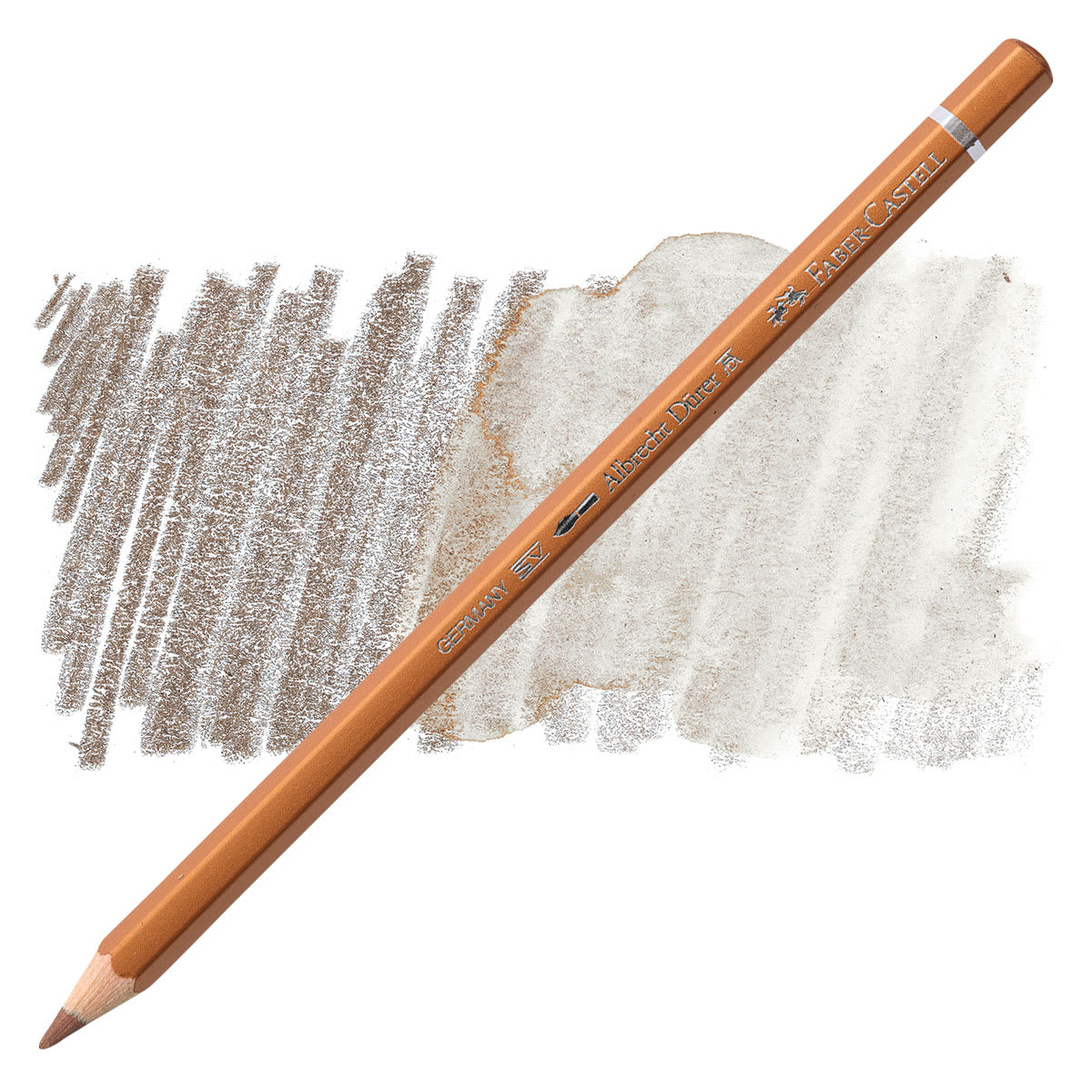 Faber-Castell Albrecht Durer Watercolor Pencil - Copper pencil and swatch