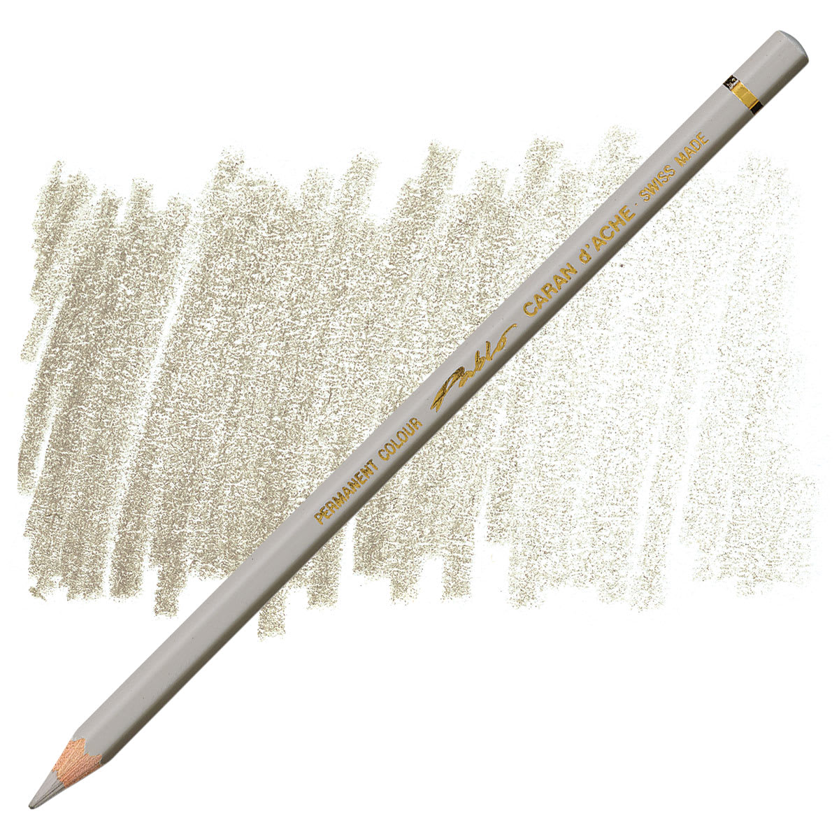 Caran d'Ache Pablo Colored Pencil - Beige pencil and swatch