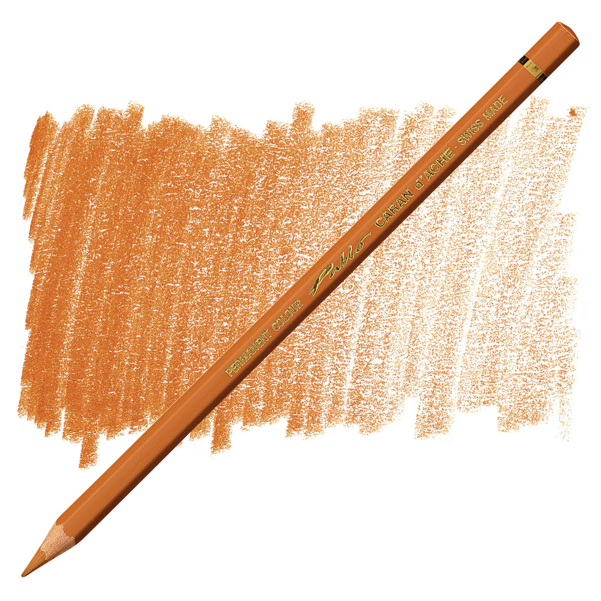 Caran d'Ache Pablo Colored Pencil - Hazel pencil and swatch
