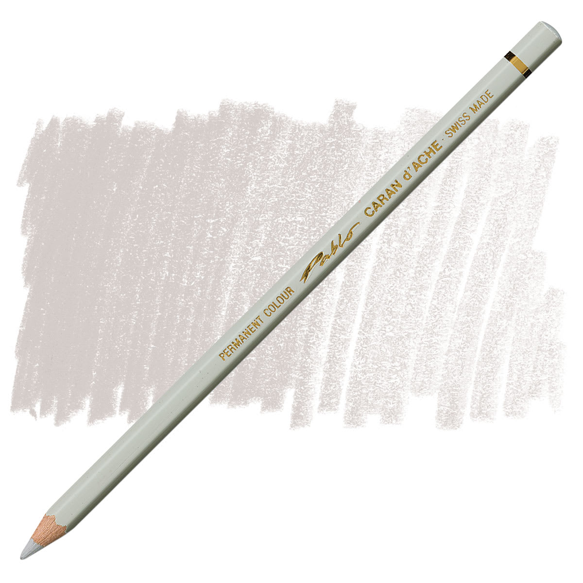 Caran d'Ache Pablo Colored Pencil - Light Beige pencil and swatch