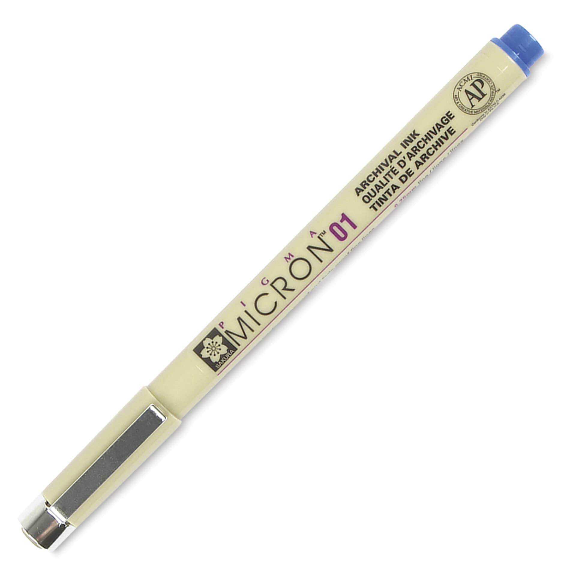 Sakura Pigma Micron Pen - Blue, 01