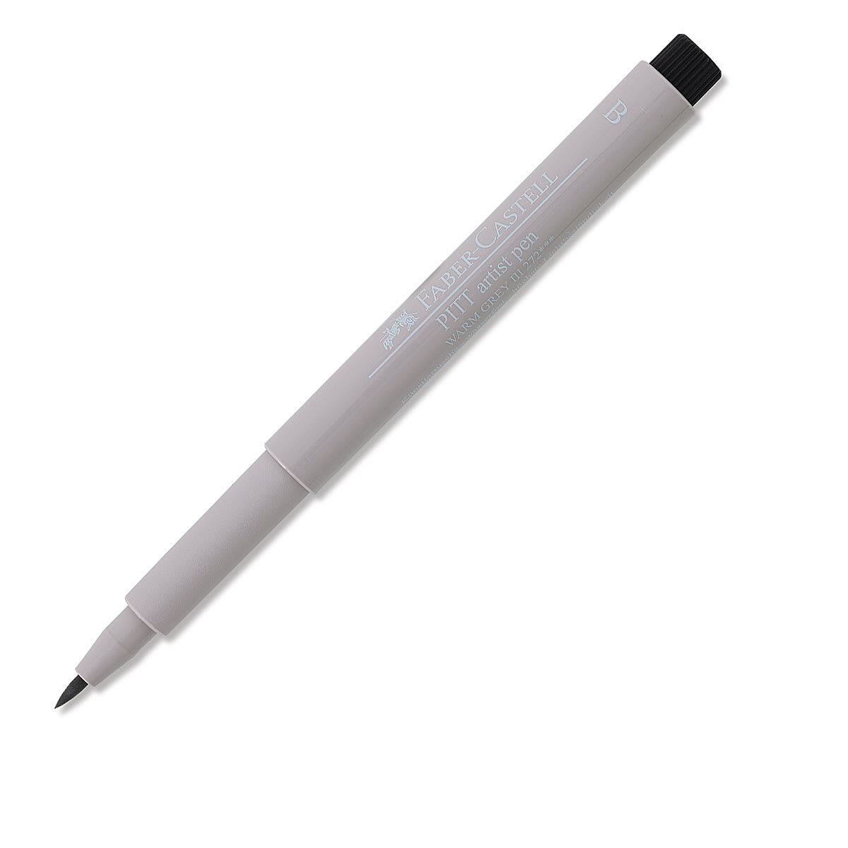 Faber-Castell Pitt Artist Pen - Warm Gray III, Brush Nib