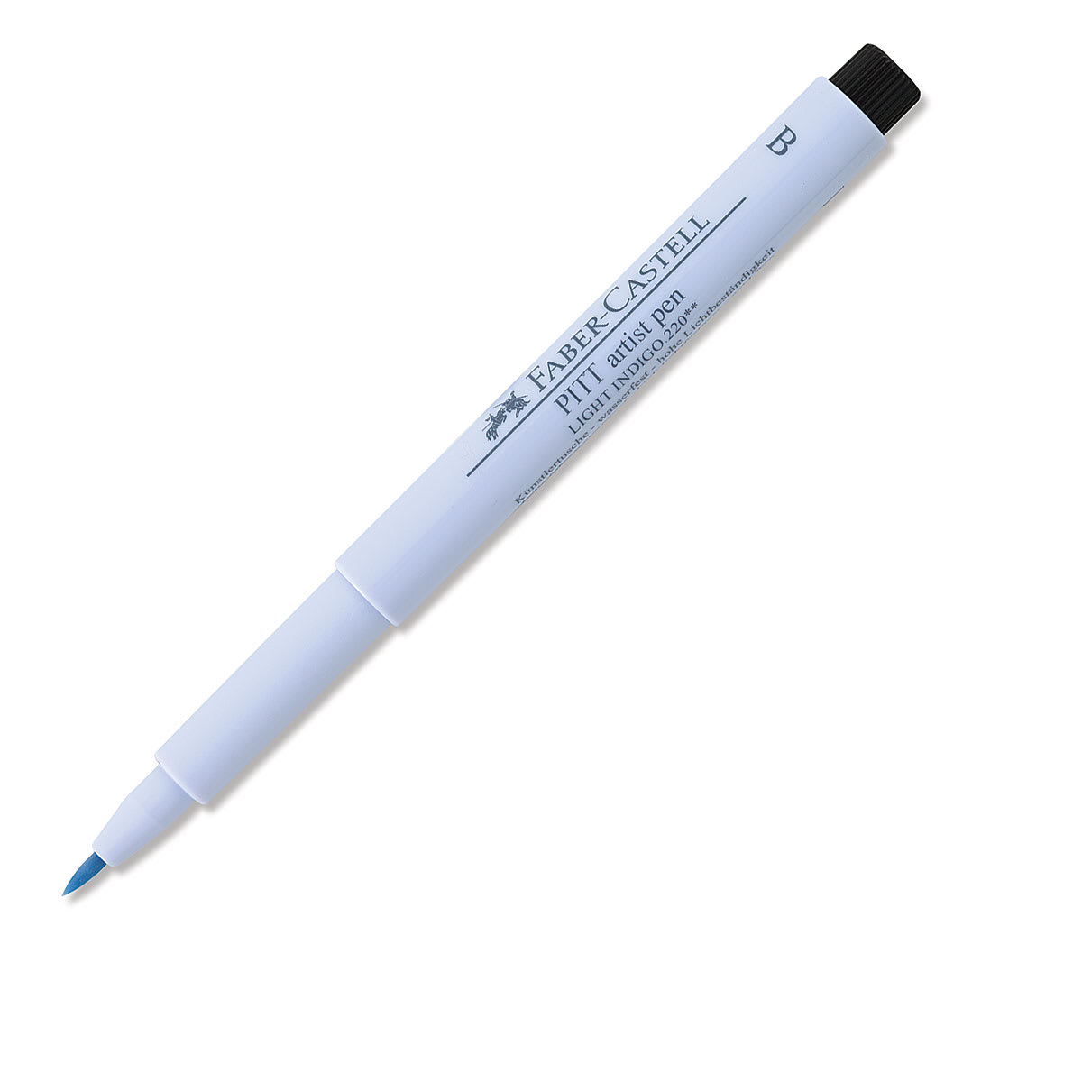 Faber-Castell Pitt Artist Pen - Light Indigo, Brush Nib
