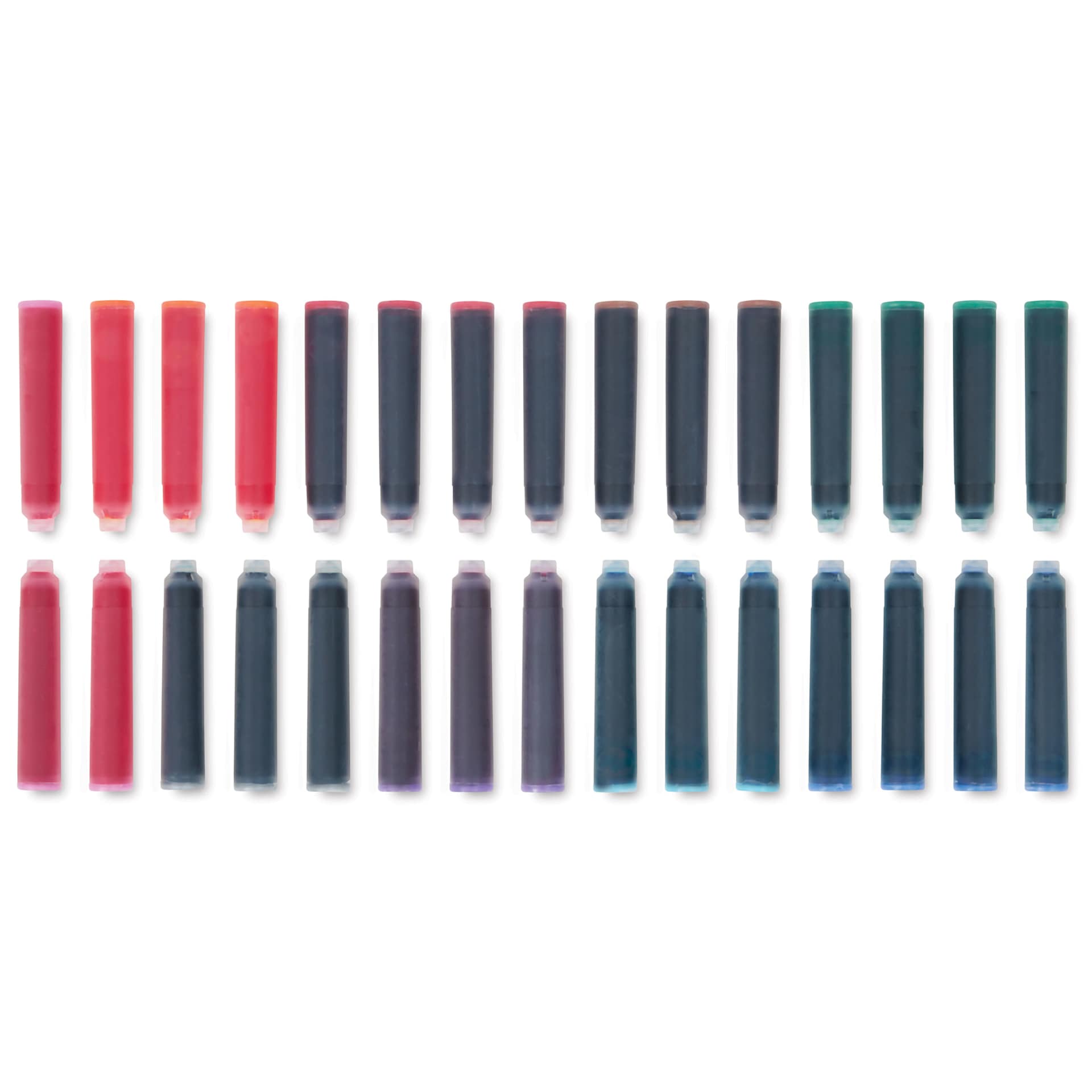 Manuscript Ink Refill Set - Assorted Colors, Set of 24
