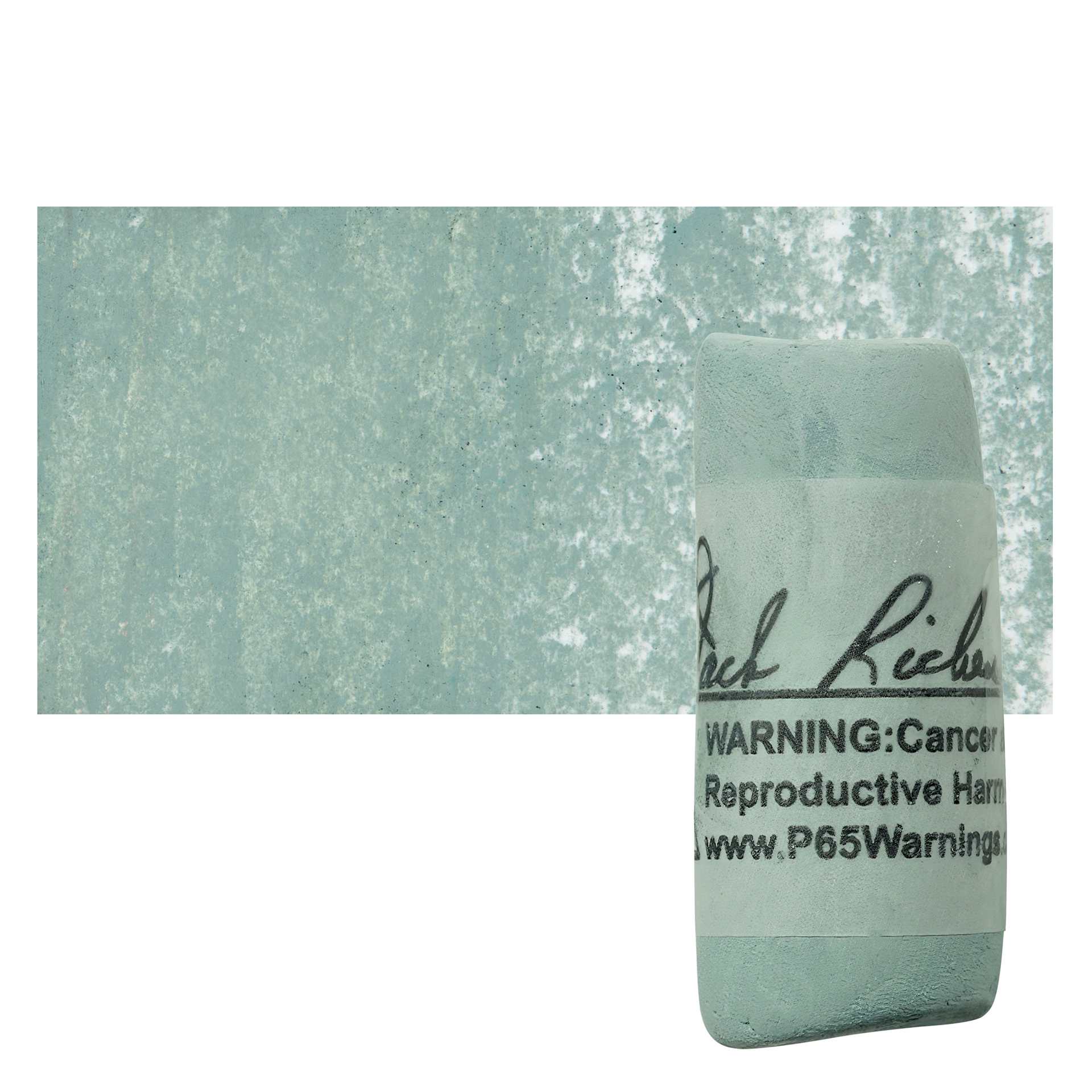 Richeson Soft Handrolled Pastel - Grey GY53, pastel and swatch