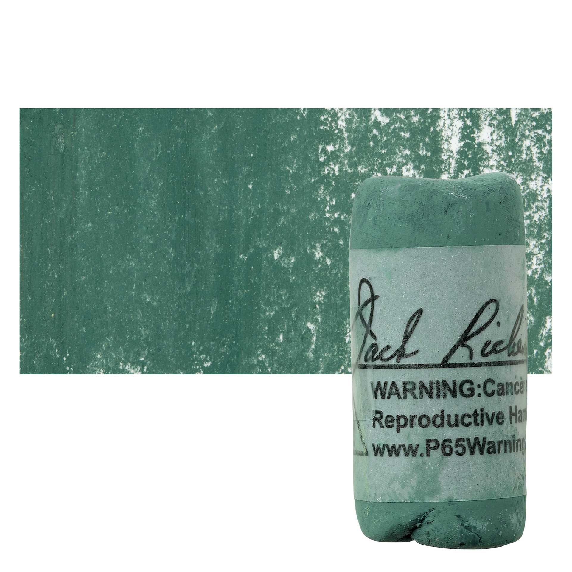 Richeson Soft Handrolled Pastel - Grey GY61, pastel and swatch
