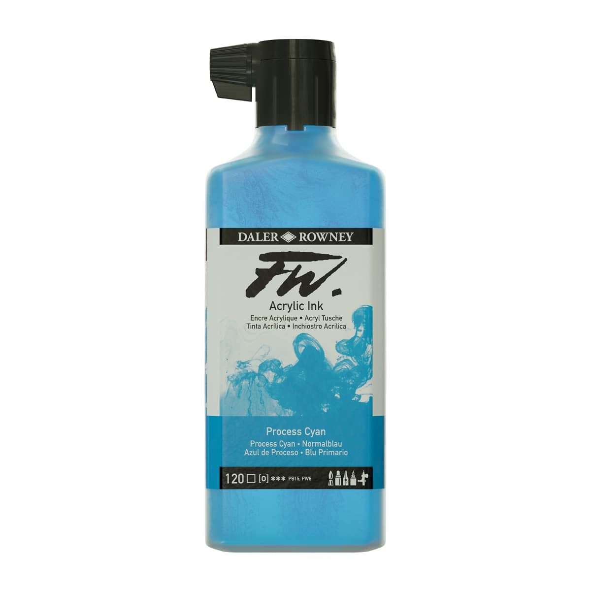 FW Acrylic Artists Ink Process Cyan