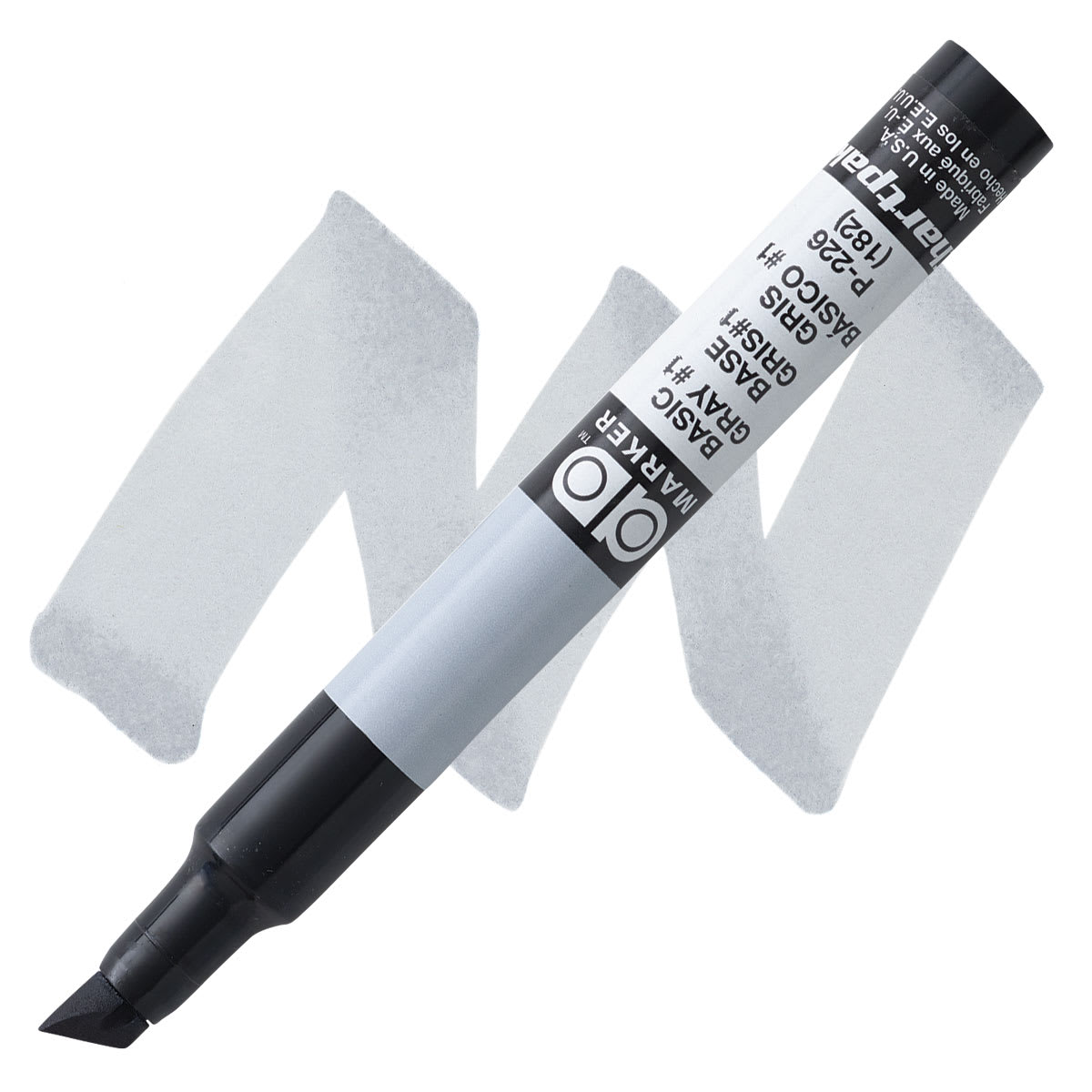 Chartpak Ad Marker - Basic Gray 1 marker and swatch
