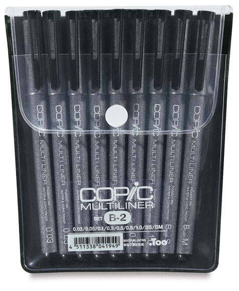 Set of 9 Pens, Set B-2