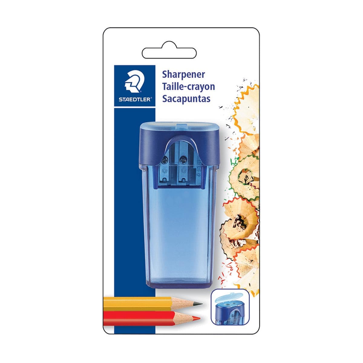 Double-Hole Oblong Pencil Sharpener Double-Hole Oblong Sharpener