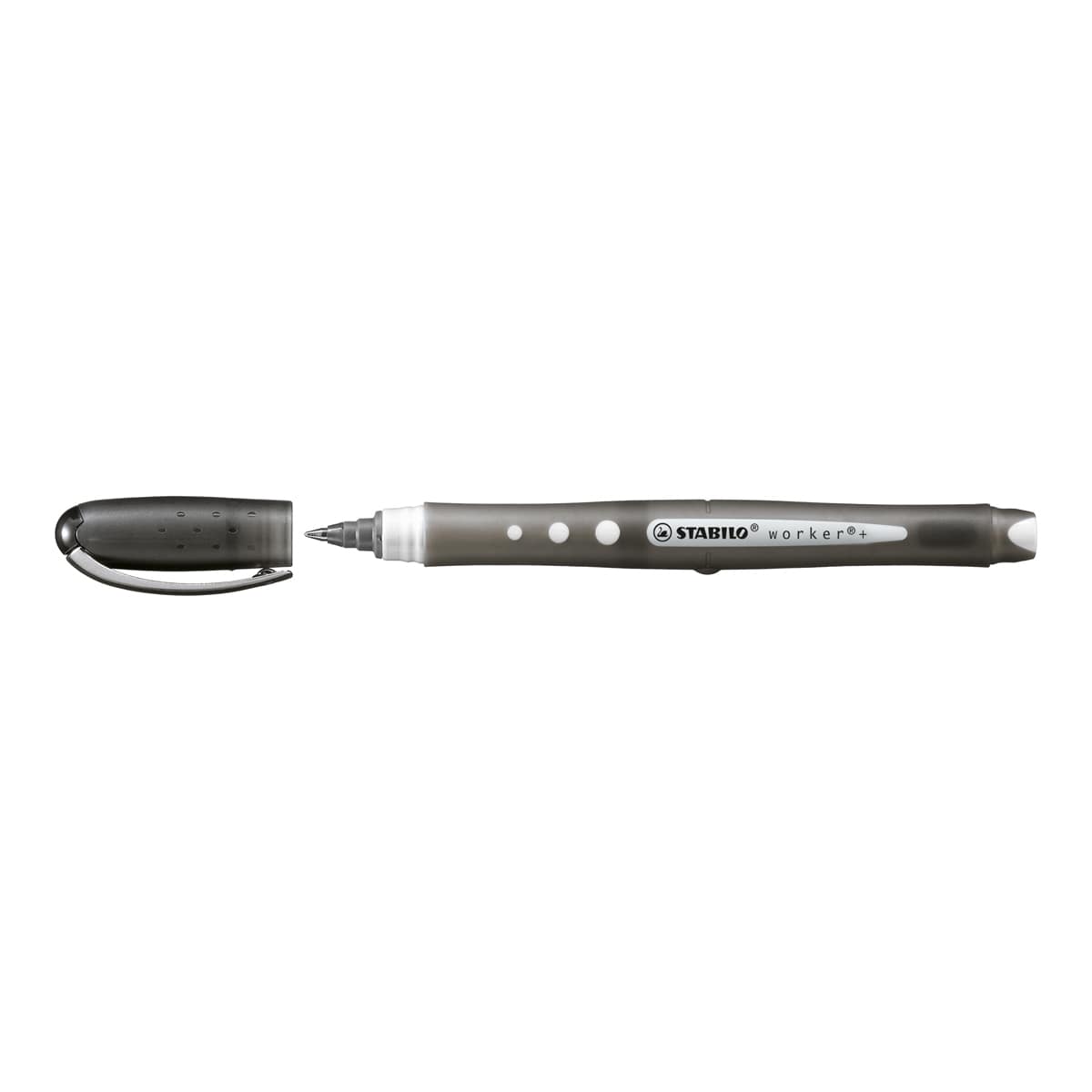 worker colorful Rollerball Pen Black