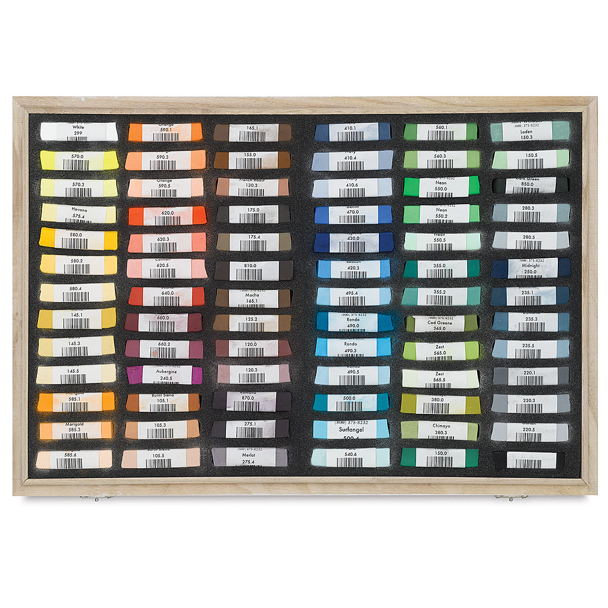 Great American Art Works Pastel Set - Flattmann Cityscape Gallery, Set of 78