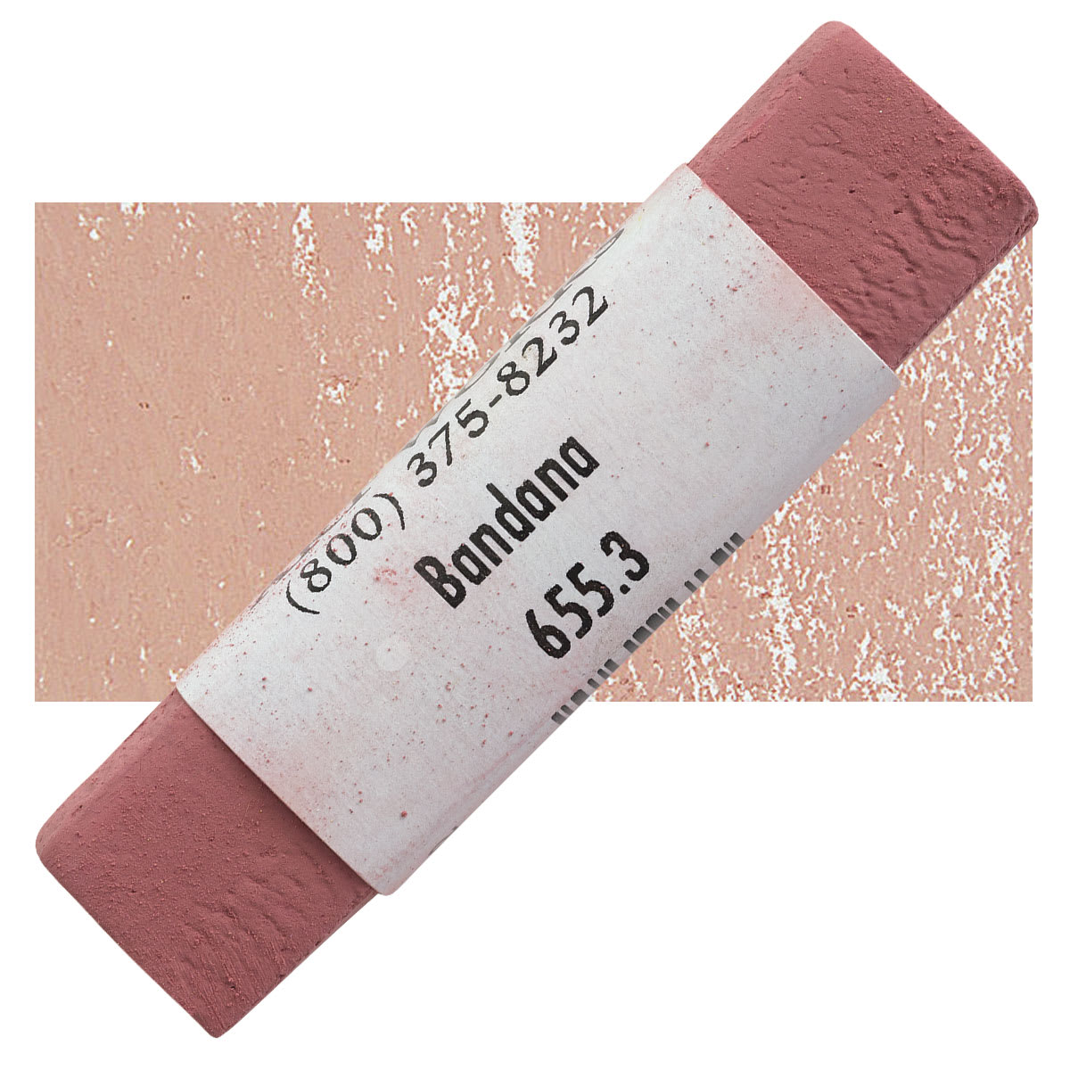 Great American Handmade Pastel - Bandana 3, 655.3 pastel and swatch
