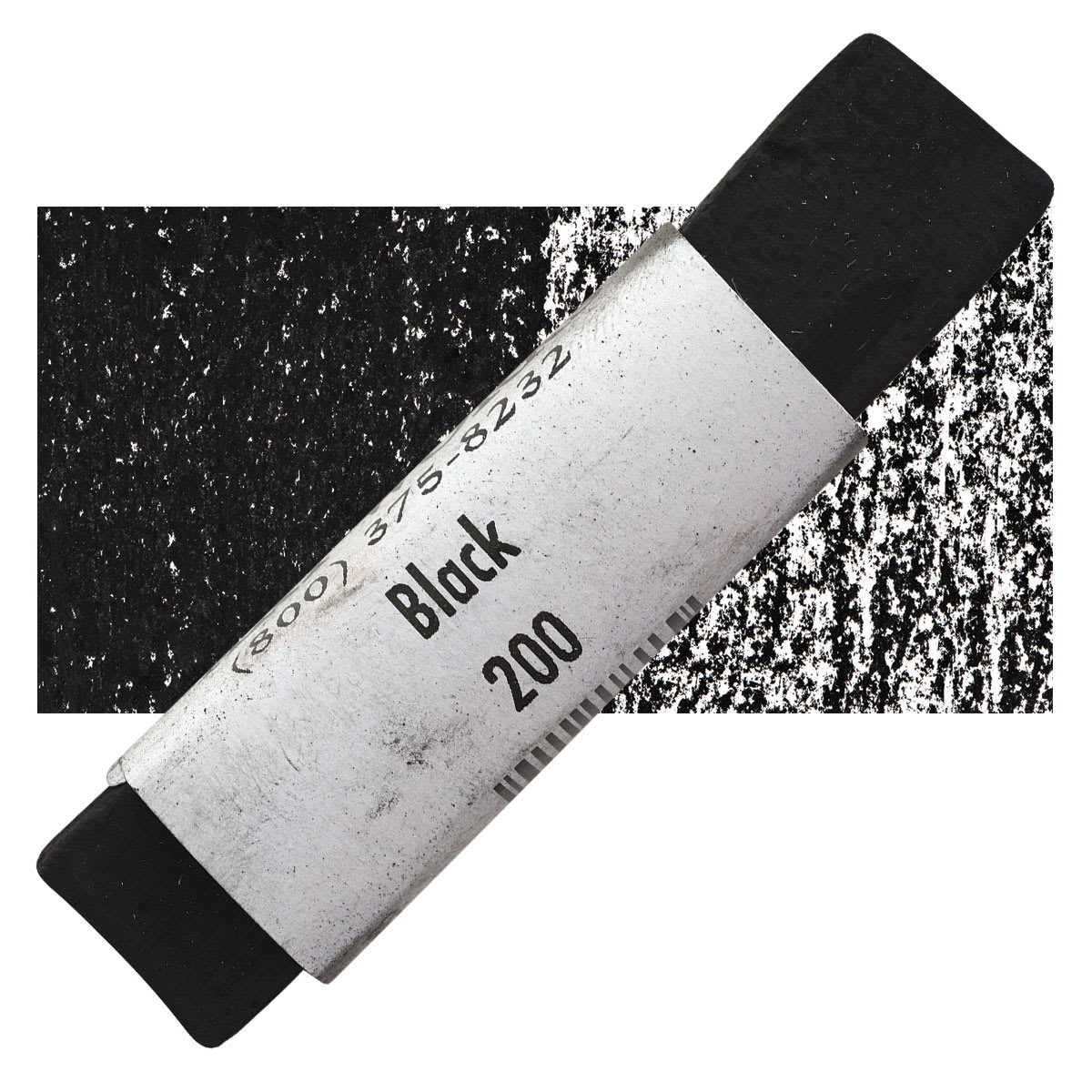 Great American Handmade Pastel - Black, 200 pastel and swatch