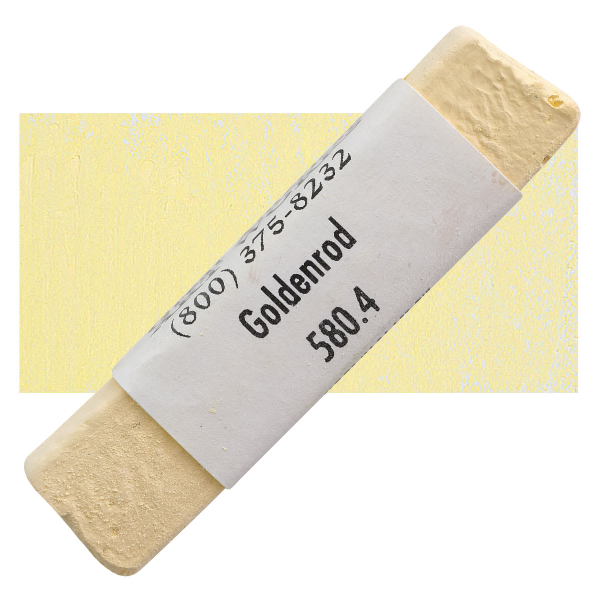 Great American Handmade Pastel - Goldenrod 4, 580.4 pastel and swatch