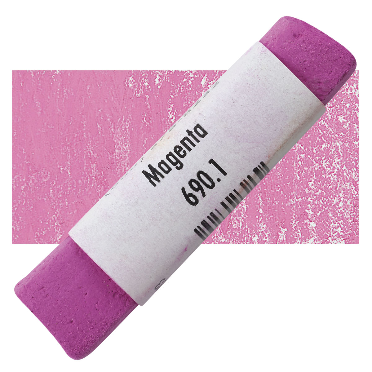 Great American Handmade Pastel - Magenta 1, 690.1 pastel and swatch