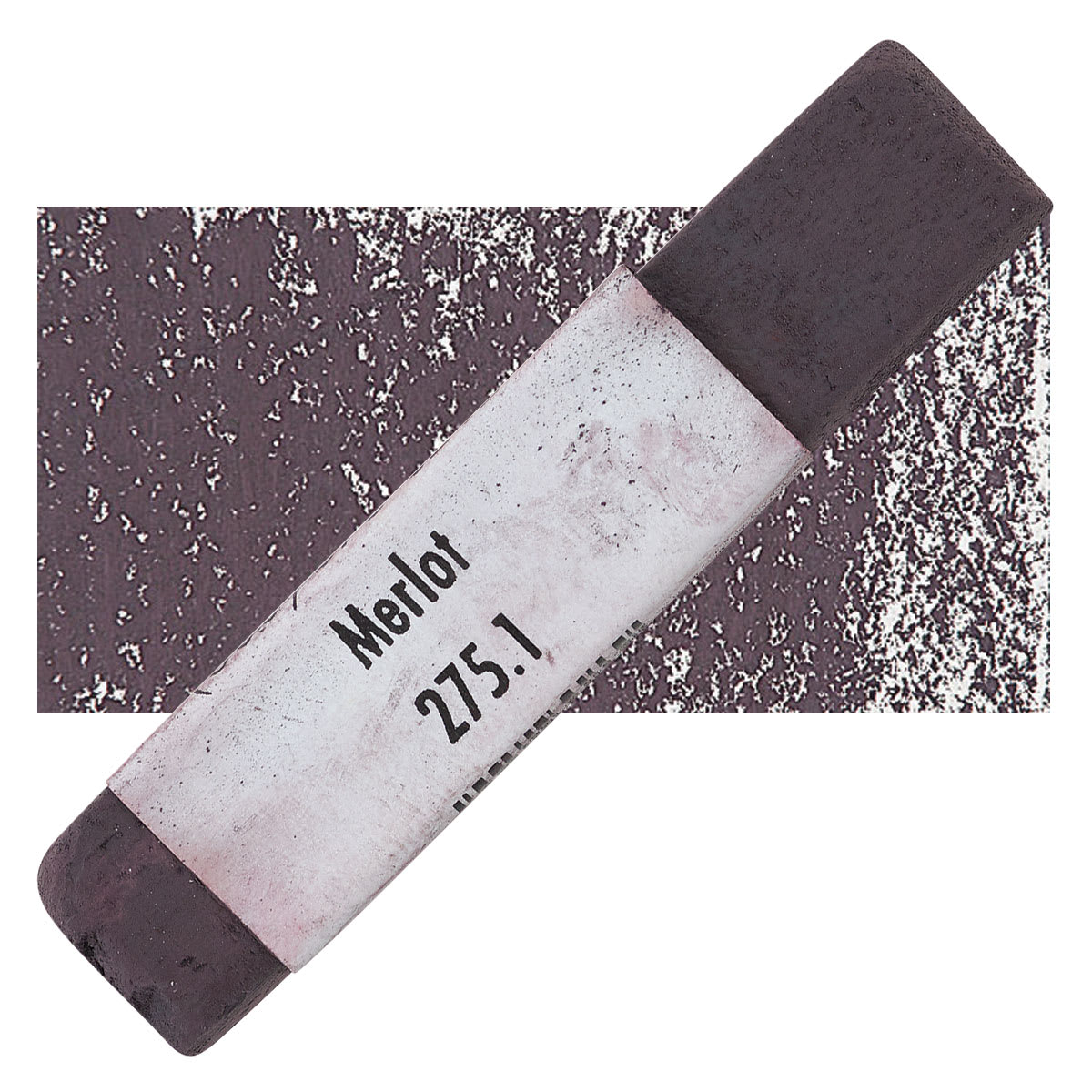 Great American Handmade Pastel - Merlot 1, 275.1 pastel and swatch