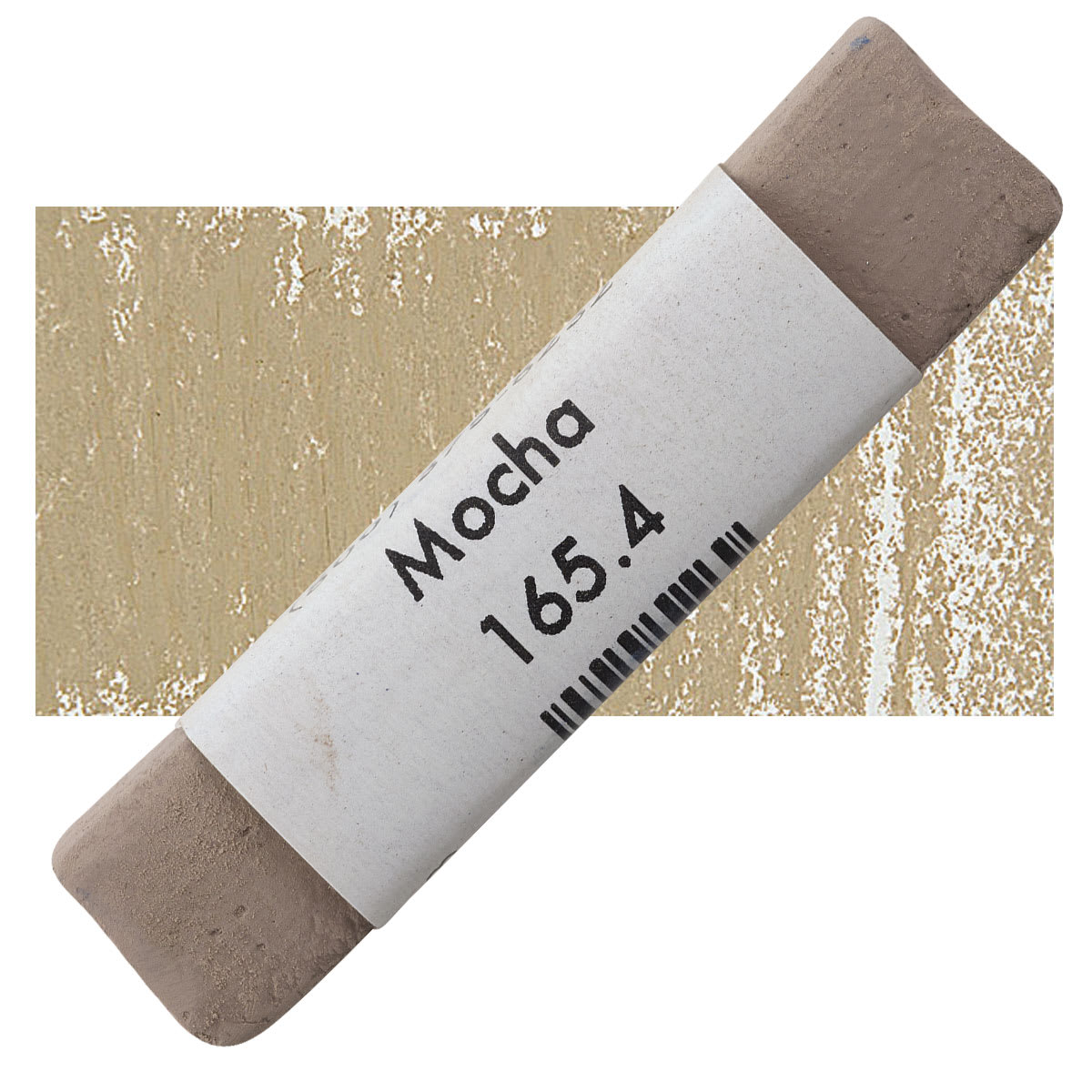 Great American Handmade Pastel - Mocha 4, 165.4 pastel and swatch