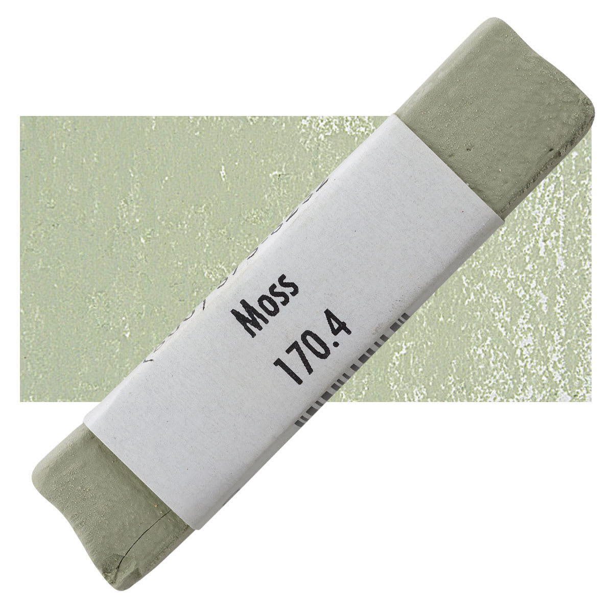 Great American Handmade Pastel - Moss 4, 170.4 pastel and swatch