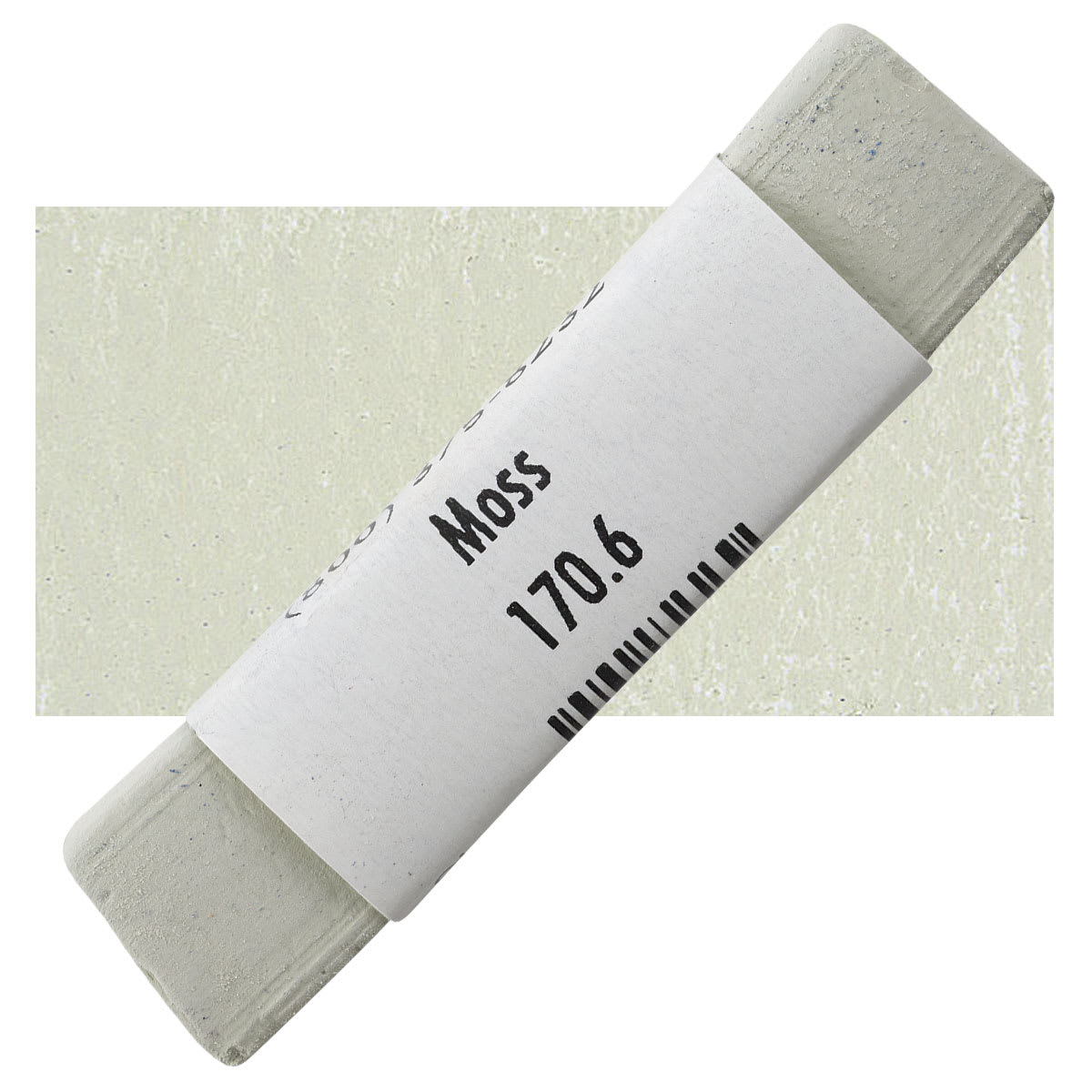 Great American Handmade Pastel - Moss 6, 170.6 pastel and swatch