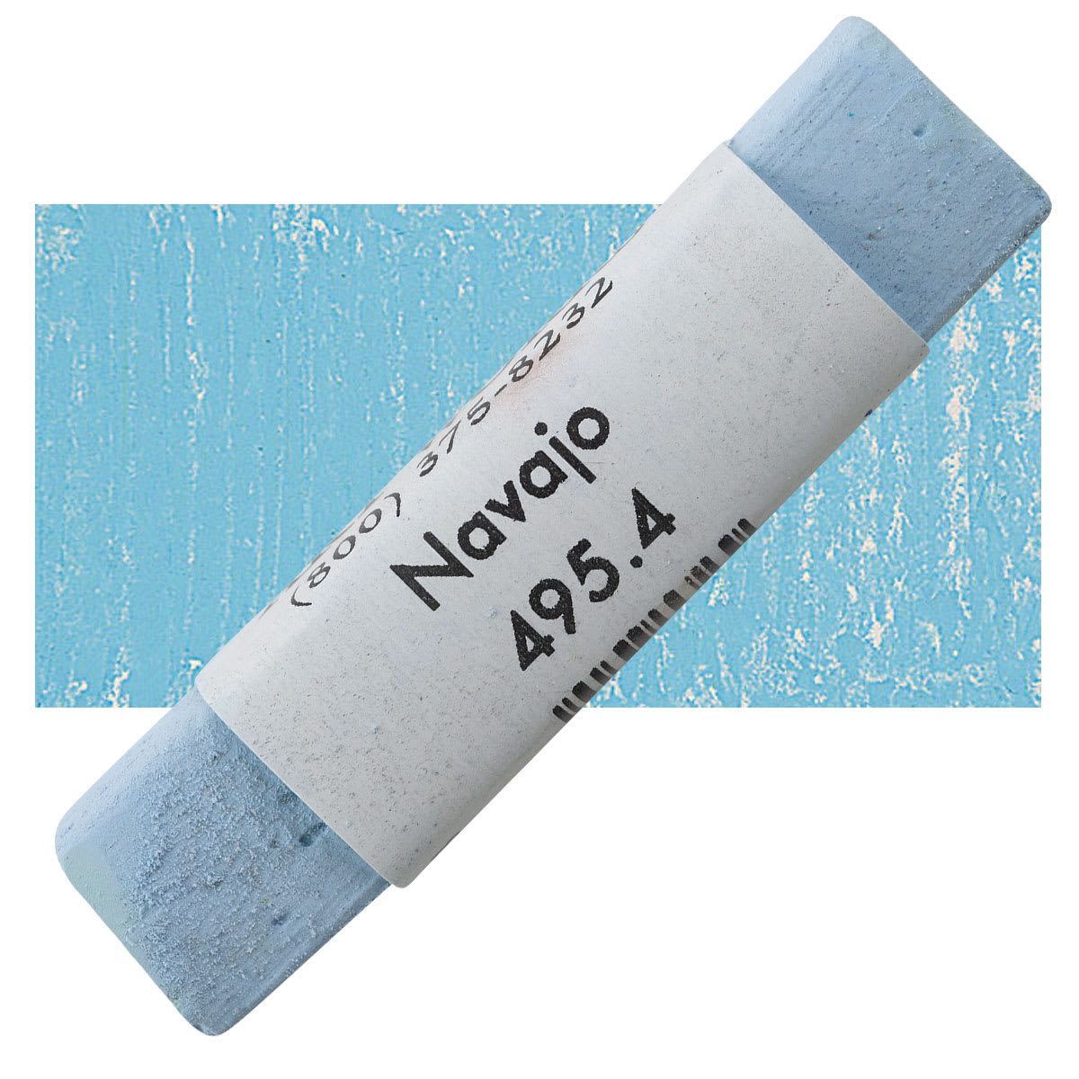 Great American Handmade Pastel - Navajo 4, 495.4 pastel and swatch