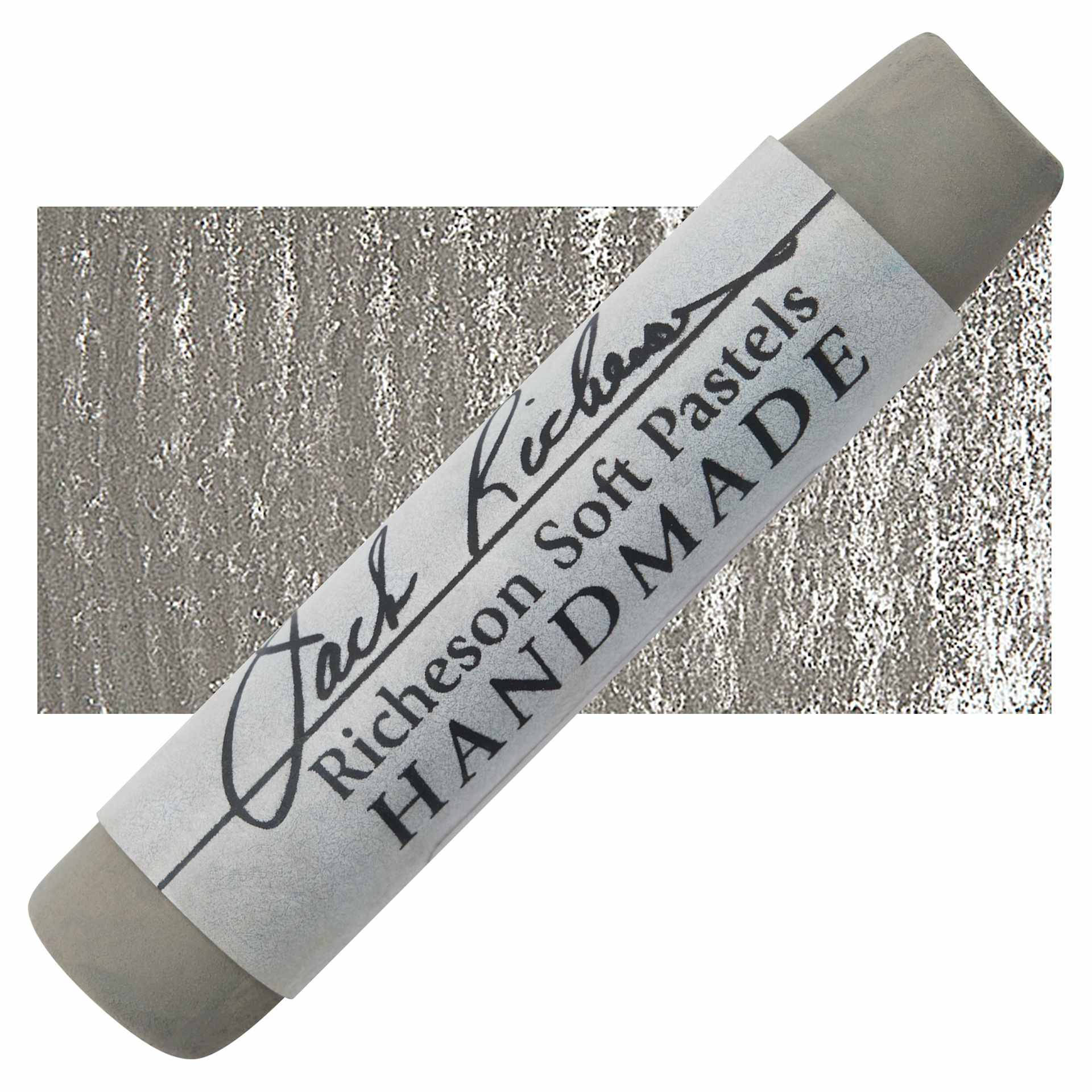 Richeson Handmade Soft Pastel - Gray 181 pastel and swatch