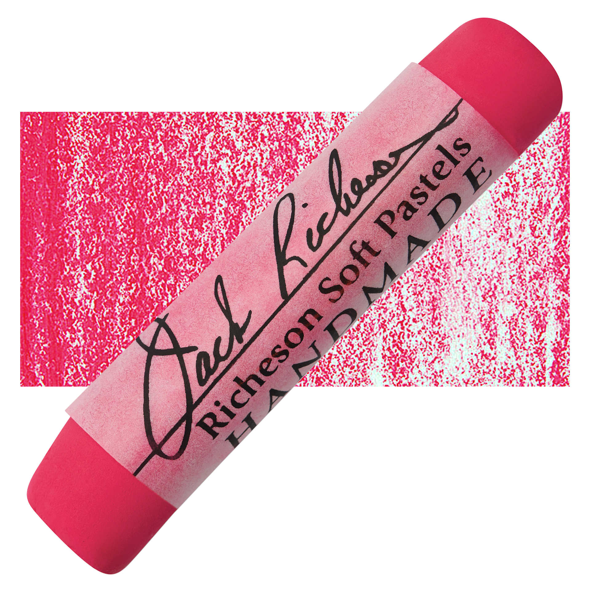 Richeson Handmade Soft Pastel - Red 131 pastel and swatch