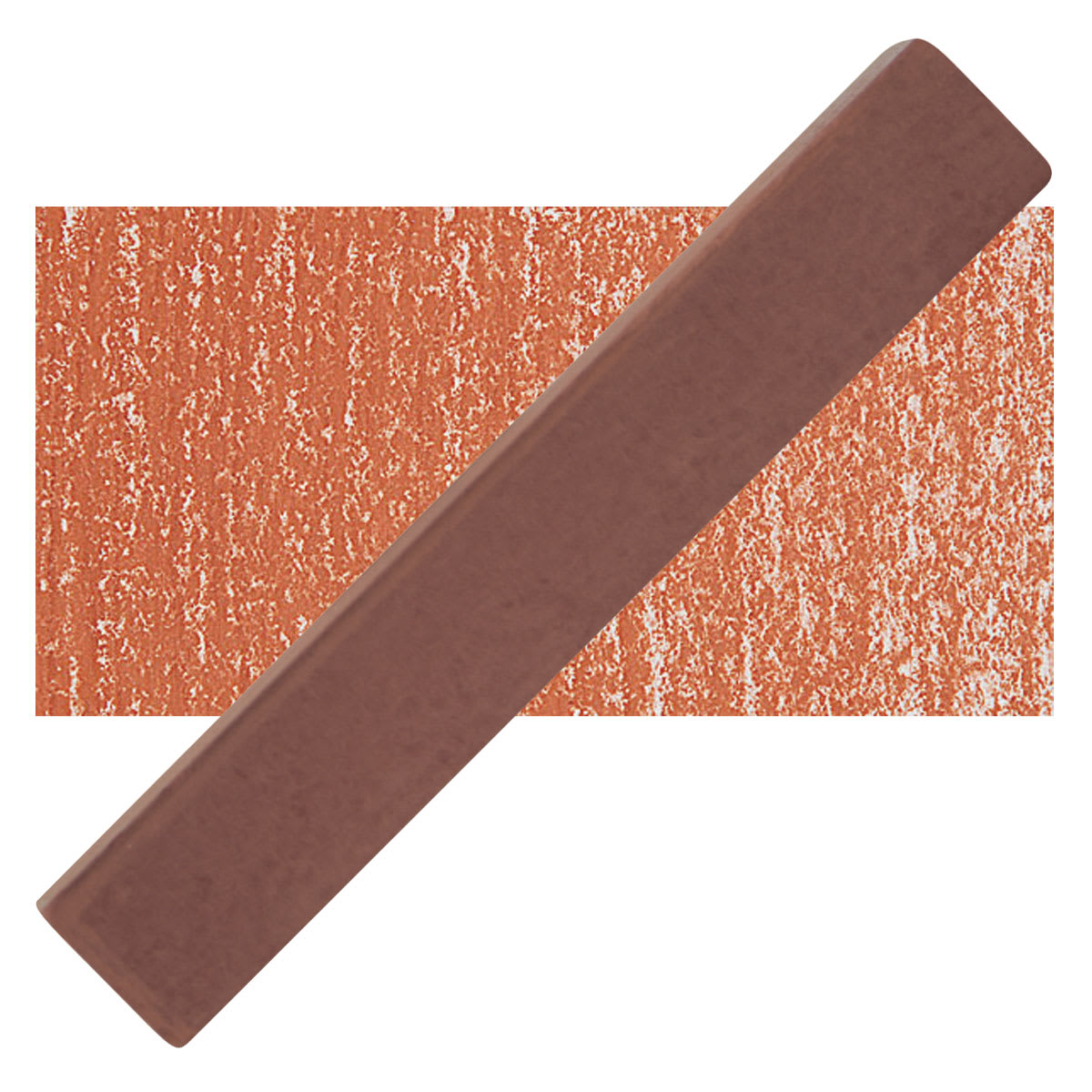 Holbein Artists' Soft Pastel - English Red 2 pastel and swatch