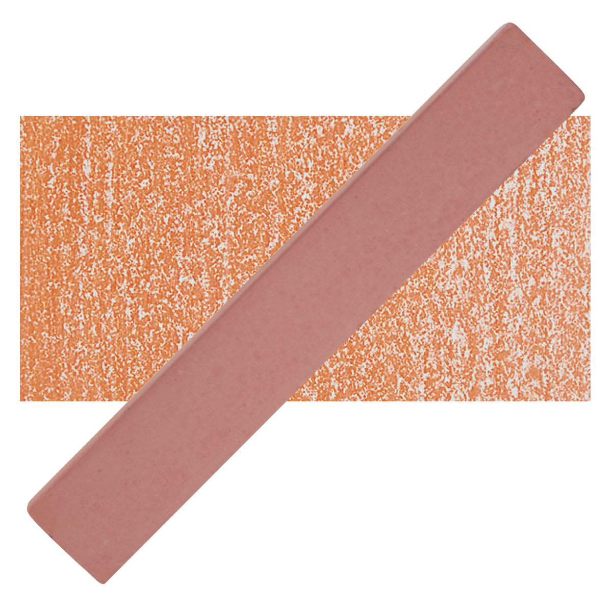 Holbein Artists' Soft Pastel - Fresh Pink 1 pastel and swatch