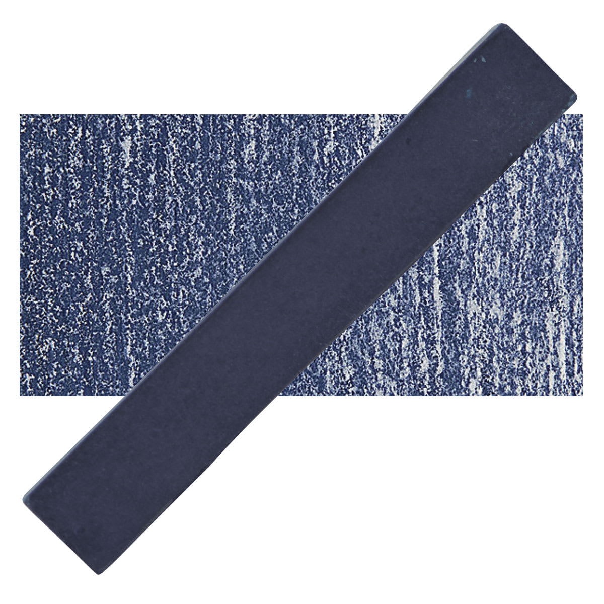 Holbein Artists' Soft Pastel - Indigo 1 pastel and swatch