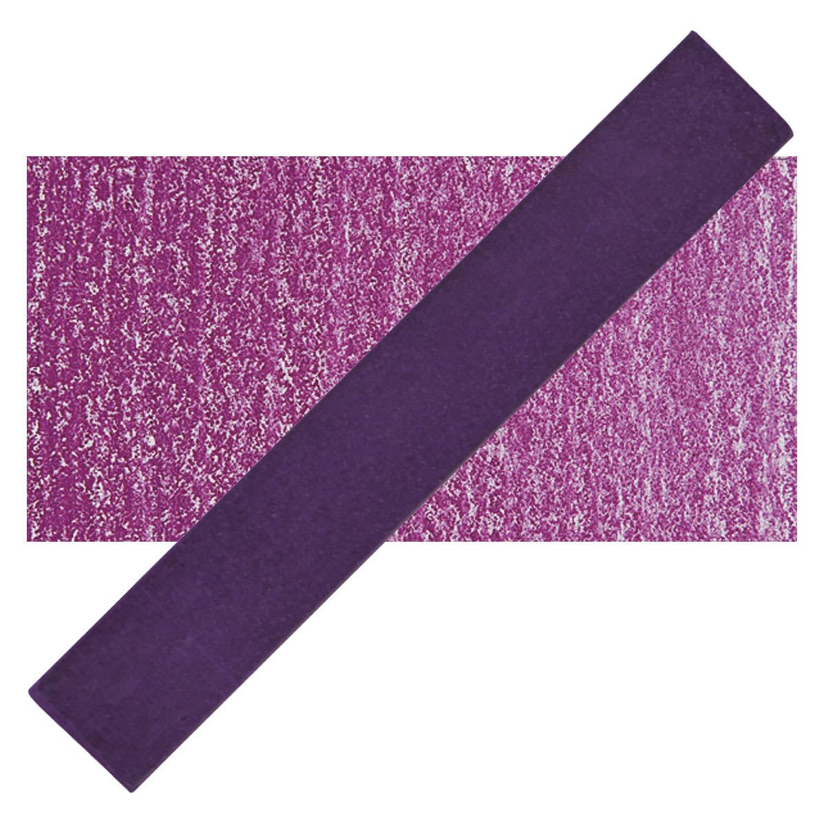 Holbein Artists' Soft Pastel - Magenta pastel and swatch