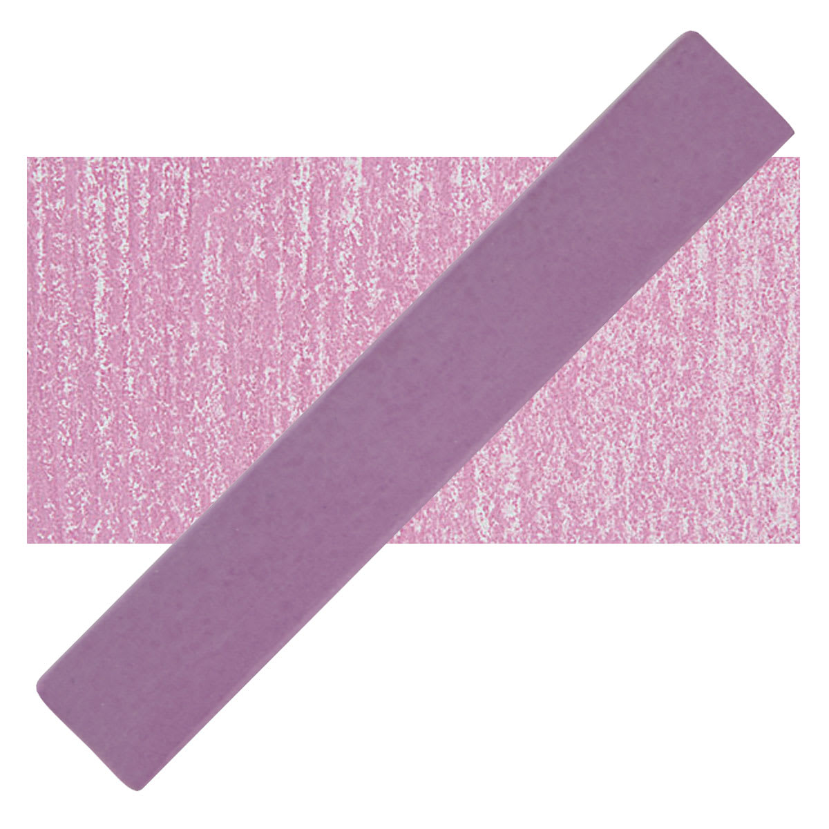 Holbein Artists' Soft Pastel - Old Rose 1 pastel and swatch