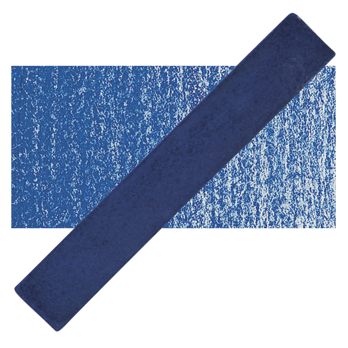 Holbein Artists' Soft Pastel - Prussian Blue 1 pastel and swatch