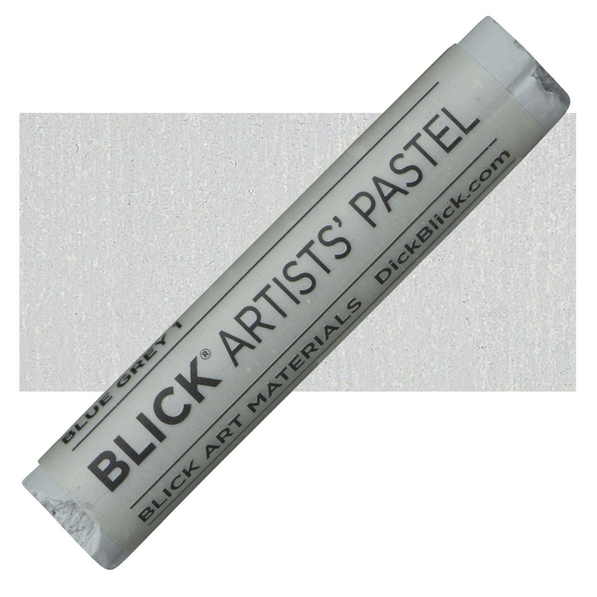 Blick Artists' Soft Pastel - Blue Gray 1 pastel and swatch