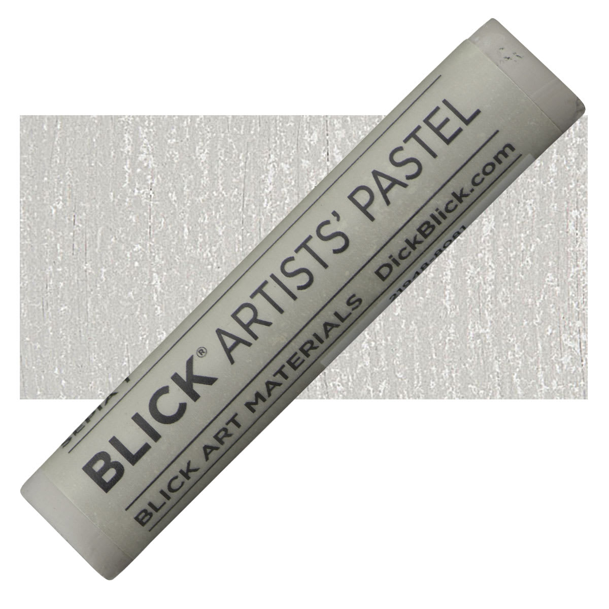 Blick Artists' Soft Pastel - Sepia 1 pastel and swatch