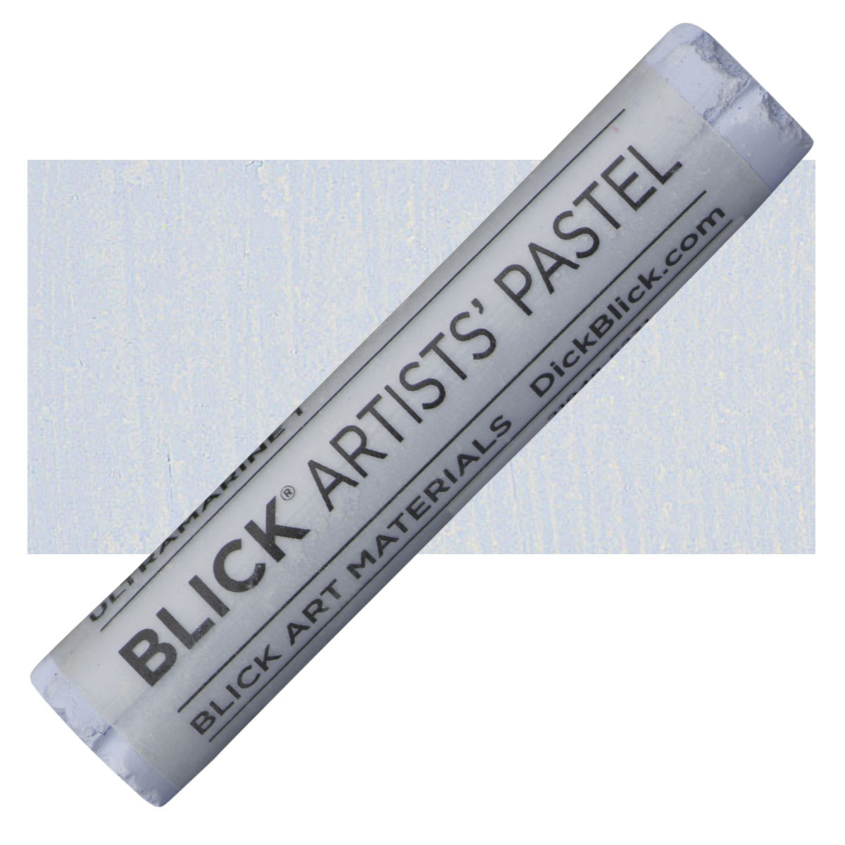 Blick Artists' Soft Pastel - Ultramarine 1 pastel and swatch