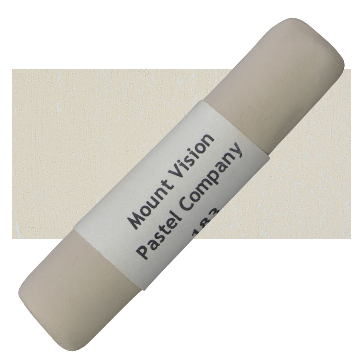 Mount Vision Handmade Pastel - Brown Ochre 183 pastel and swatch