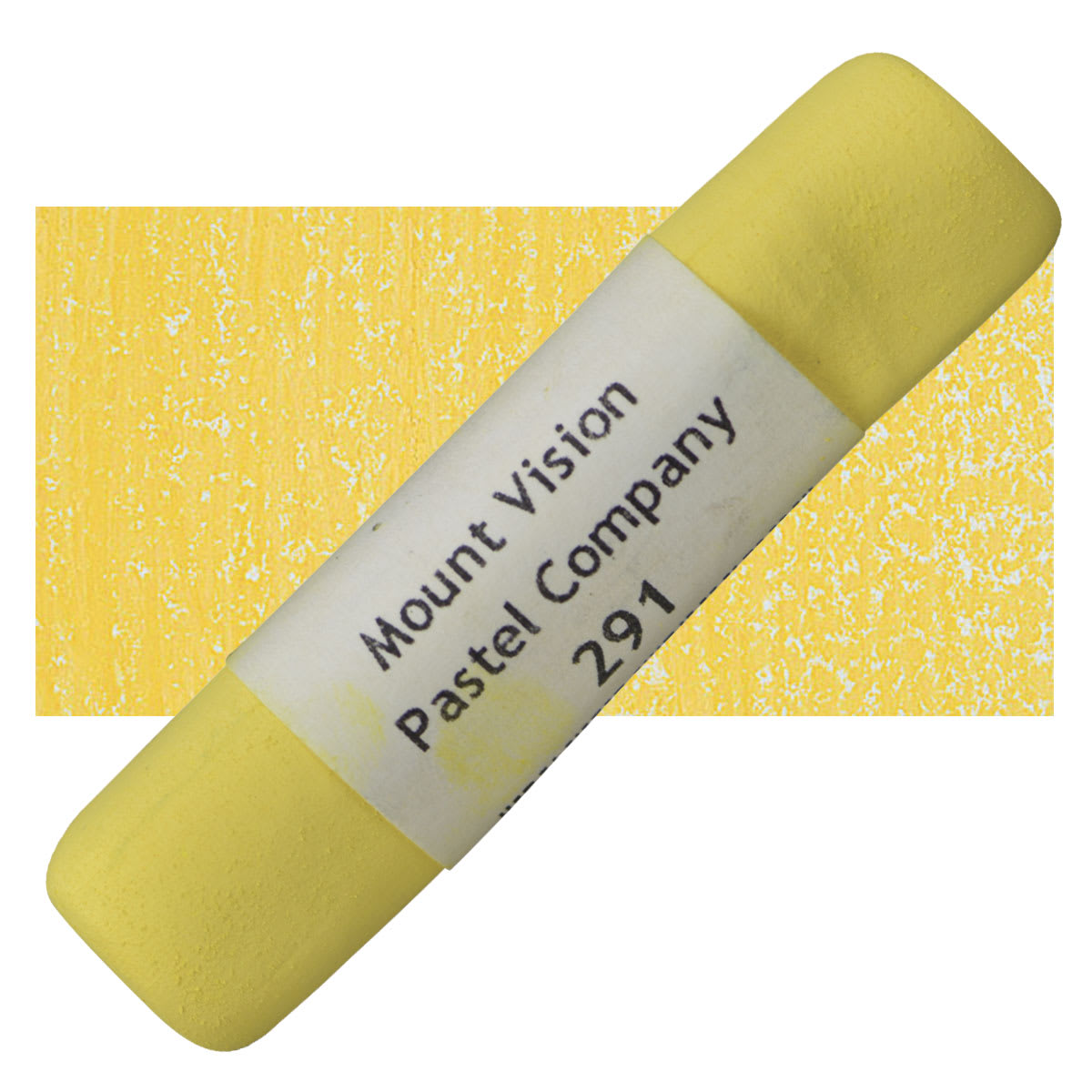 Mount Vision Handmade Pastel - Buttercup 291 pastel and swatch