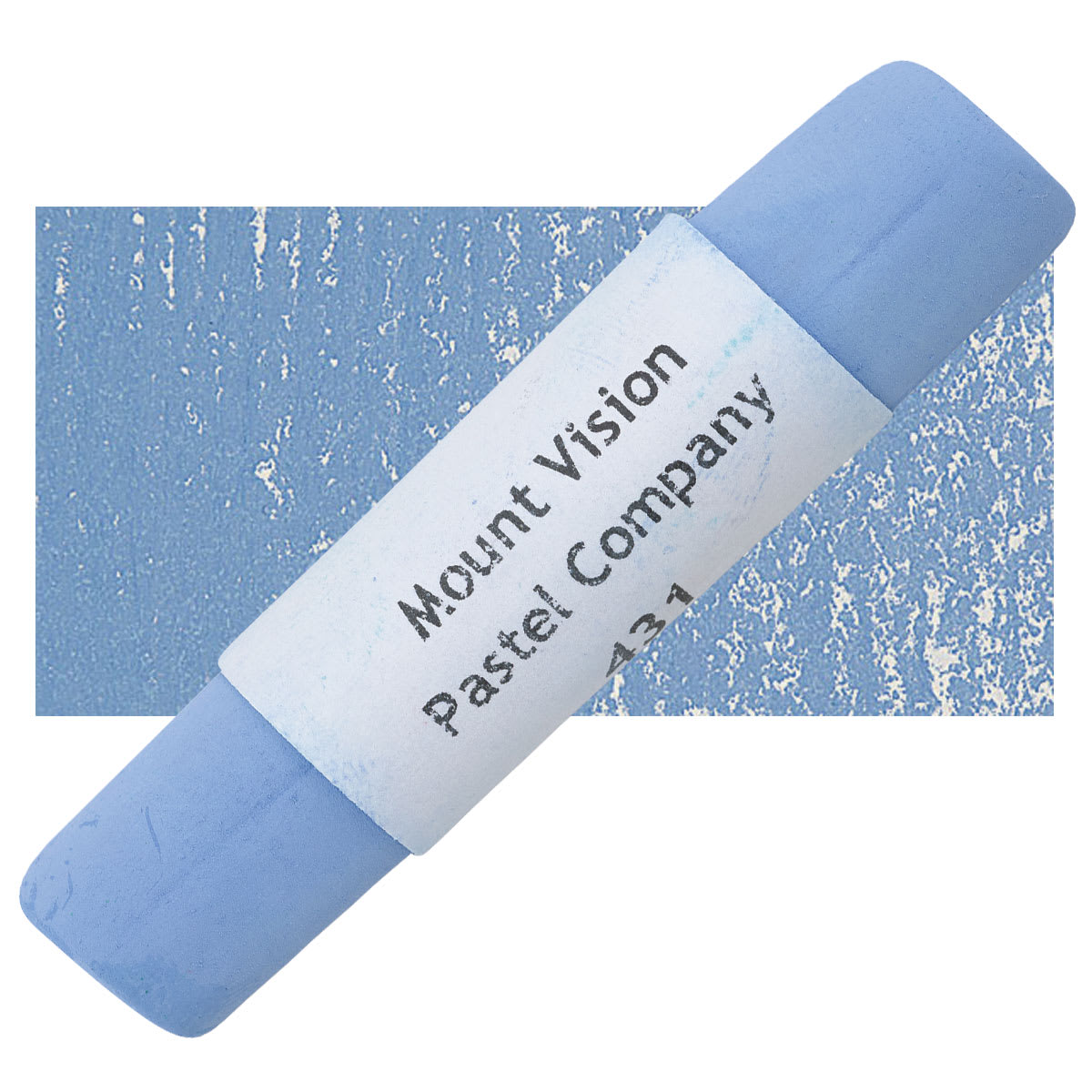 Mount Vision Handmade Pastel - Cobalt Blue 431 pastel and swatch