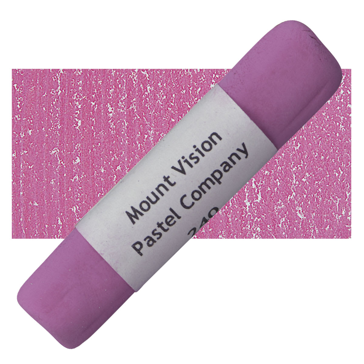 Mount Vision Handmade Pastel - Dusty Rose 240 pastel and swatch