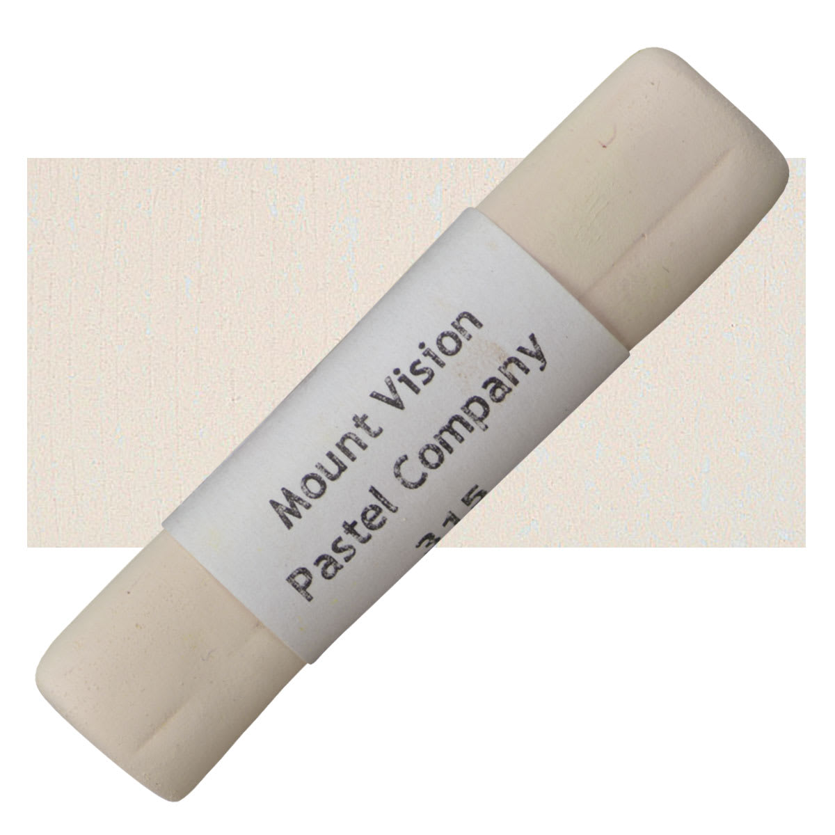Mount Vision Handmade Pastel - Earth Orange 315 pastel and swatch