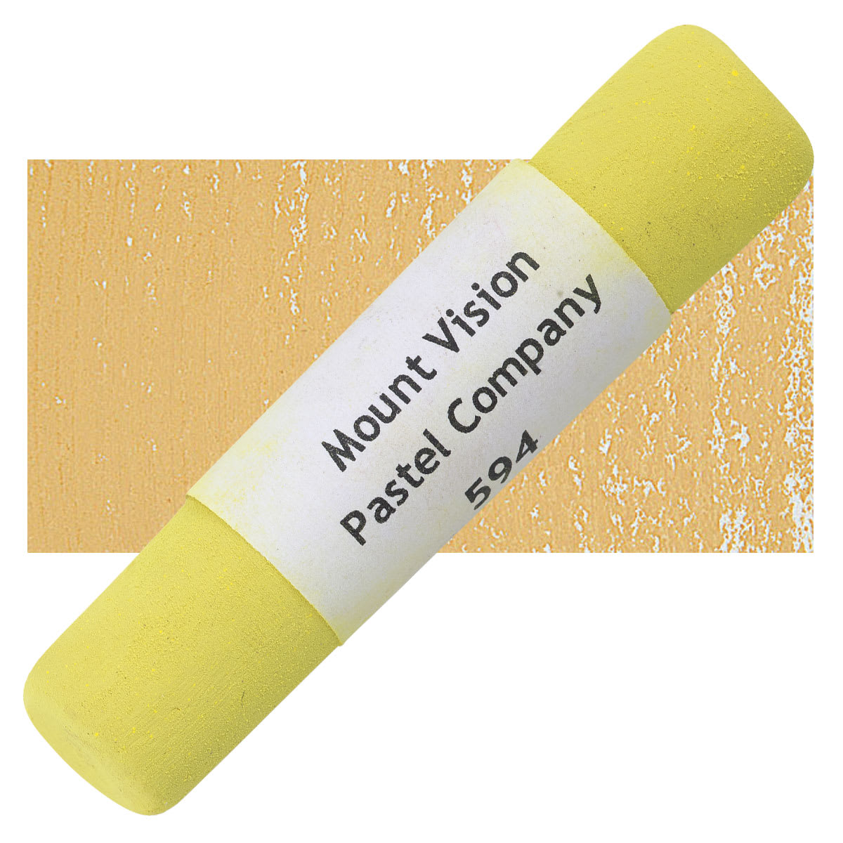 Mount Vision Handmade Pastel - Earth Rose 594 pastel and swatch