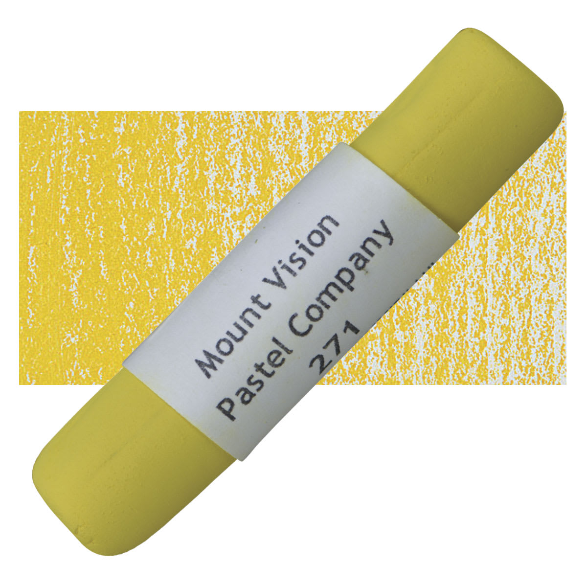 Mount Vision Handmade Pastel - Goldenrod 271 pastel and swatch