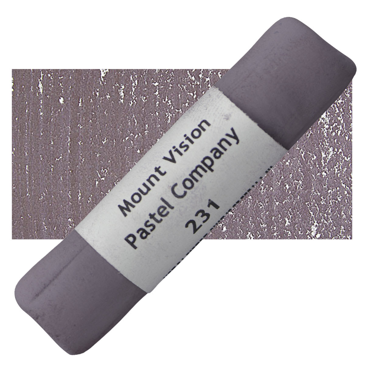 Mount Vision Handmade Pastel - Gray Violet 231 pastel and swatch