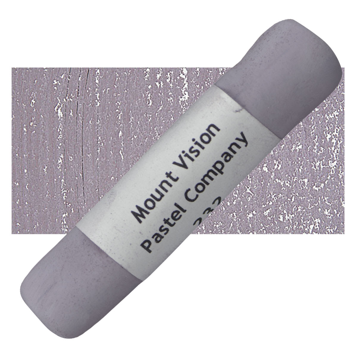 Mount Vision Handmade Pastel - Gray Violet 232 pastel and swatch
