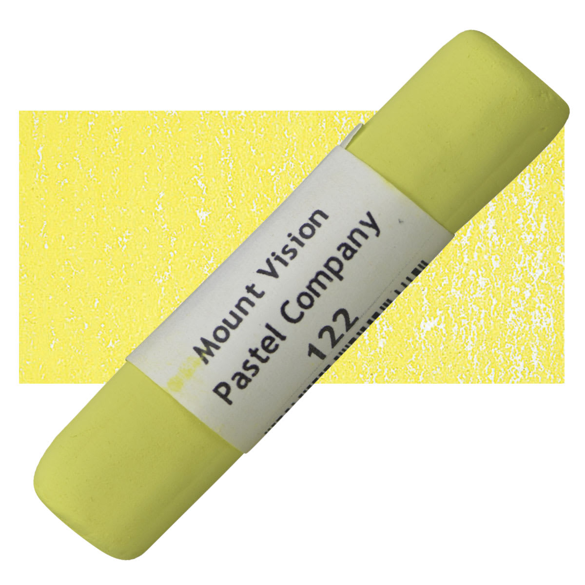 Mount Vision Handmade Pastel - Light Yellow Green 122 pastel and swatch