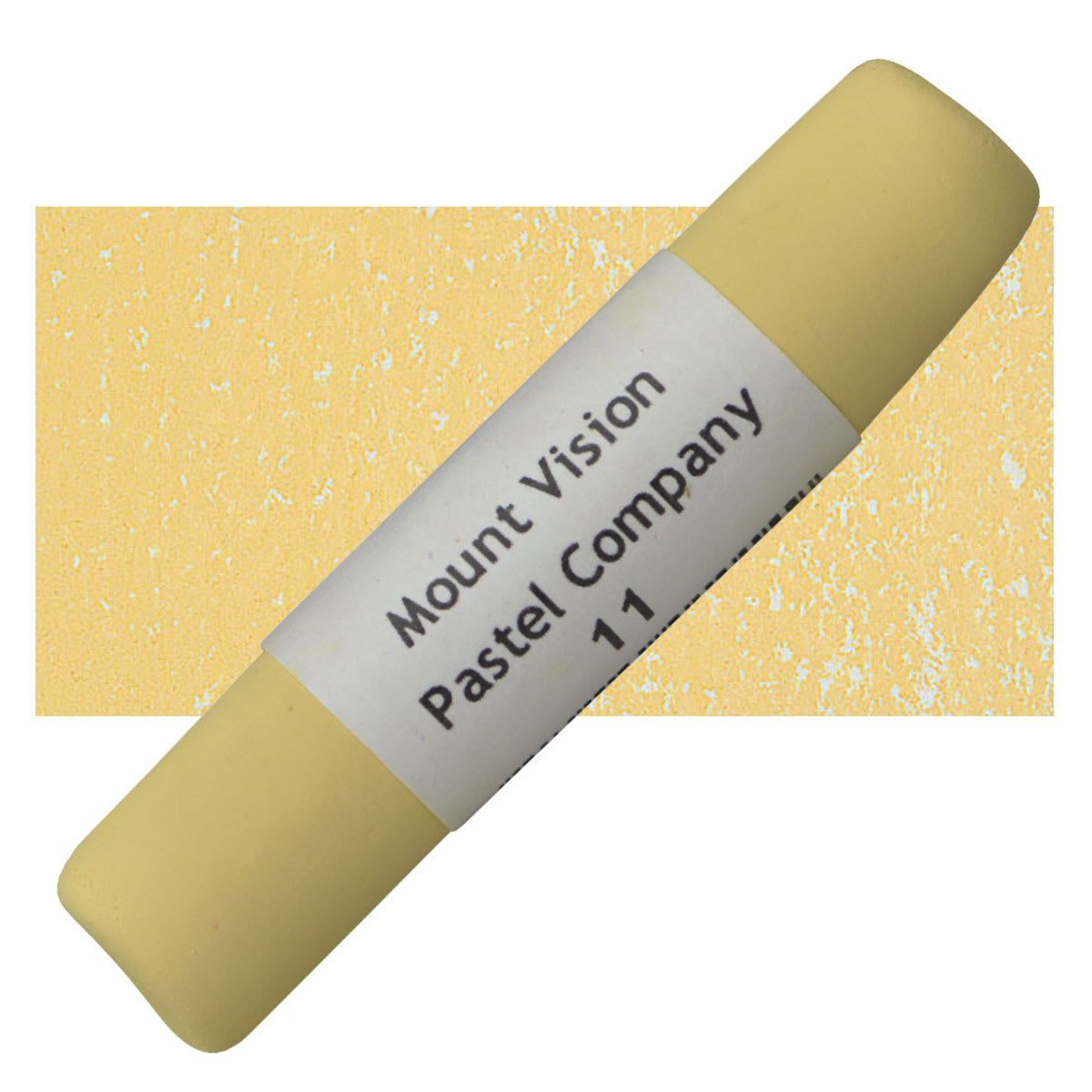 Mount Vision Handmade Pastel - Naples Orange 11 pastel and swatch