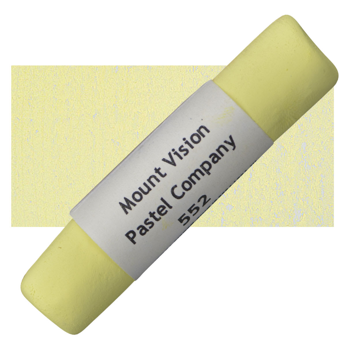 Mount Vision Handmade Pastel - Pale Yellow 552 pastel and swatch