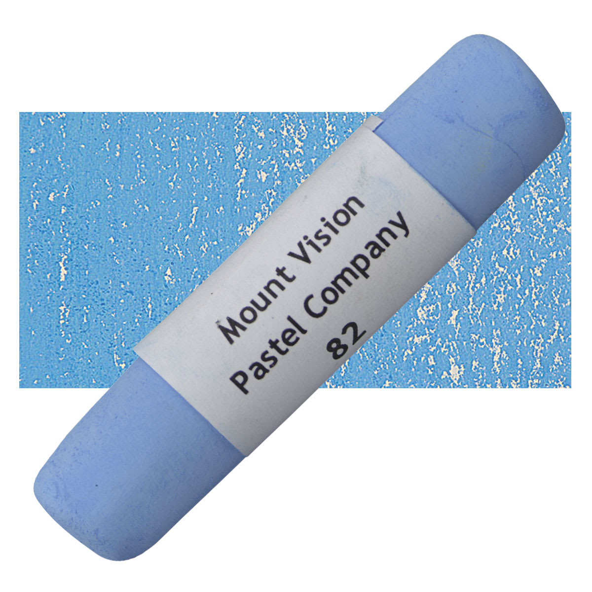 Mount Vision Handmade Pastel - Phthalo Blue 82 pastel and swatch